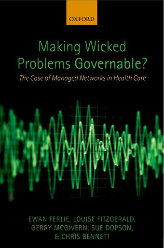 Making Wicked Problems Governable? book cover