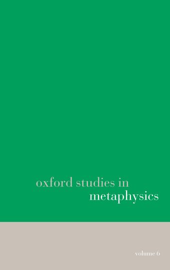 Oxford Studies in Metaphysics book cover