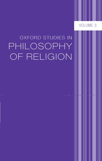Oxford Studies in Philosophy of Religion book cover