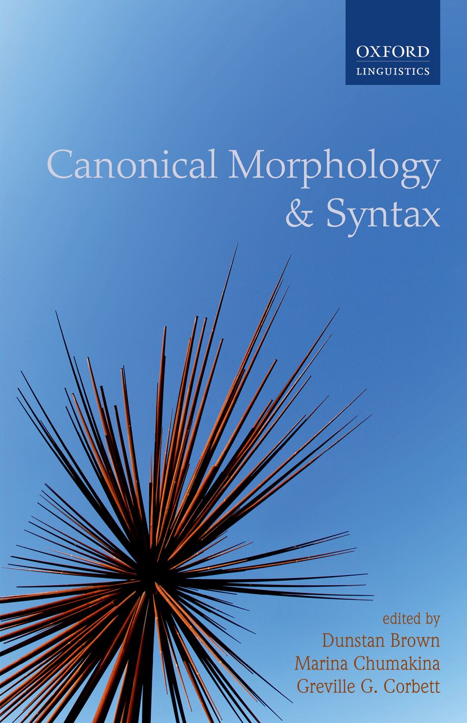 Canonical Morphology and Syntax book cover