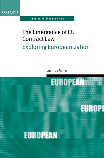 The Emergence of EU Contract Law book cover