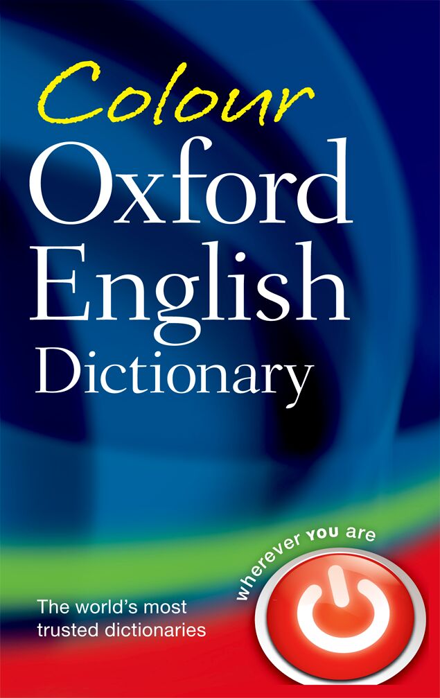 Colour Oxford English Dictionary book cover