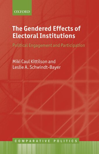 The Gendered Effects of Electoral Institutions book cover
