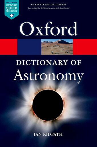 A Dictionary of Astronomy book cover