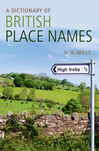 A Dictionary of British Place-Names book cover