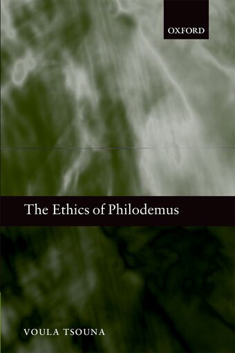 The Ethics of Philodemus book cover