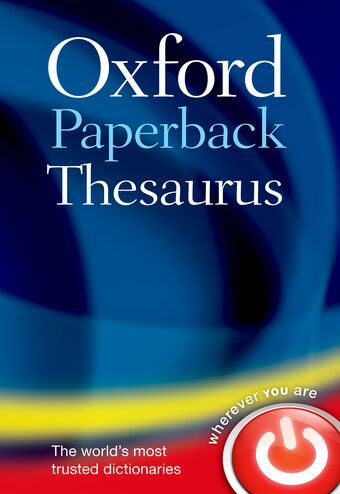 Oxford Paperback Thesaurus book cover