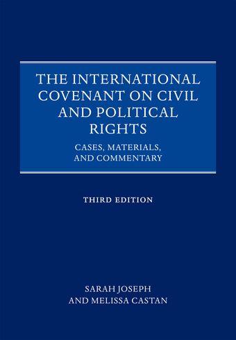 The International Covenant on Civil and Political Rights book cover