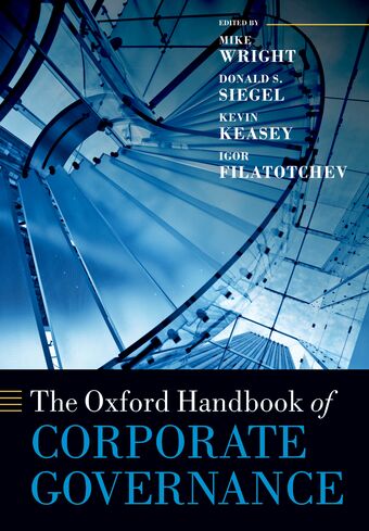 The Oxford Handbook of Corporate Governance book cover