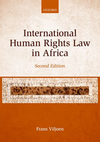 International Human Rights Law in Africa book cover