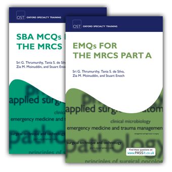 SBA MCQs and EMQs for the MRCS Part A Pack book cover