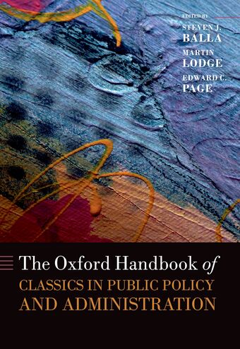 The Oxford Handbook of Classics in Public Policy and Administration book cover