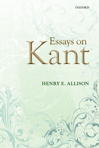 Essays on Kant book cover
