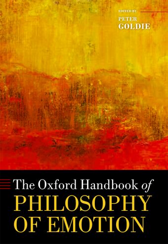 The Oxford Handbook of Philosophy of Emotion book cover