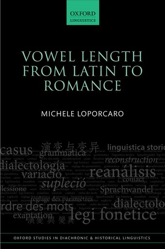 Vowel Length from Latin to Romance book cover