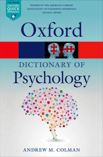 A Dictionary of Psychology book cover
