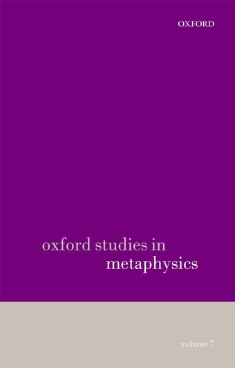 Oxford Studies in Metaphysics book cover