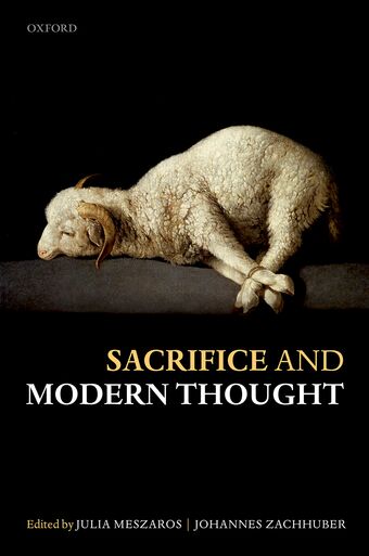 Sacrifice and Modern Thought book cover