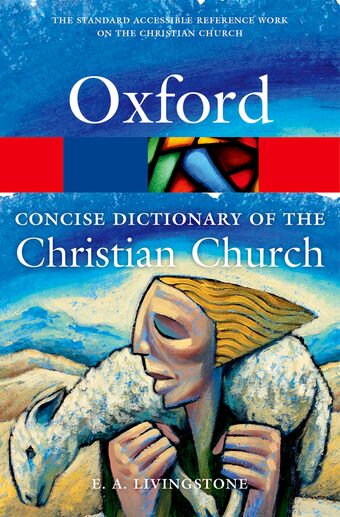 The Concise Oxford Dictionary of the Christian Church book cover