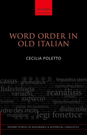 Word Order in Old Italian book cover