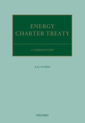 The Energy Charter Treaty book cover