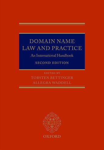 Domain Name Law and Practice book cover