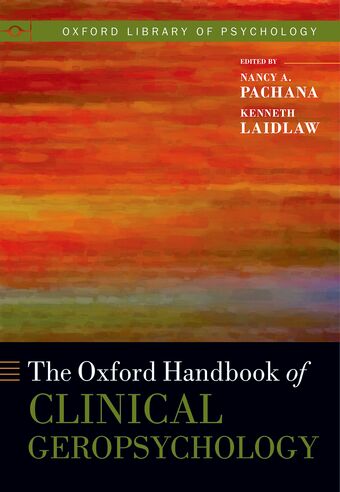 The Oxford Handbook of Clinical Geropsychology book cover
