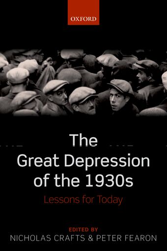 The Great Depression of the 1930s book cover