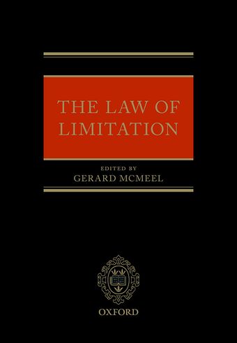 The Law of Limitation book cover