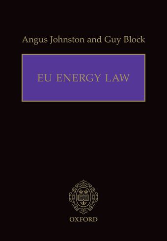 EU Energy Law book cover