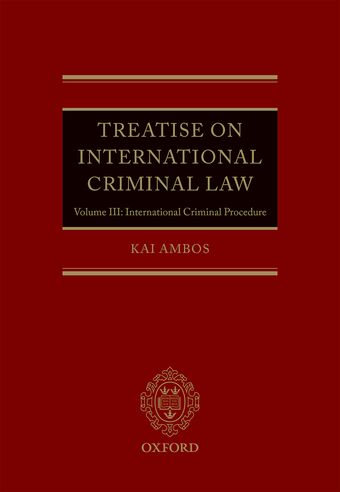 Treatise on International Criminal Law Volume III book cover