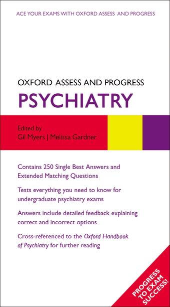 Oxford Assess and Progress: Psychiatry book cover