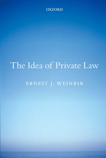 The Idea of Private Law book cover