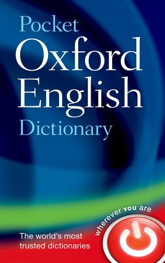 Pocket Oxford English Dictionary book cover
