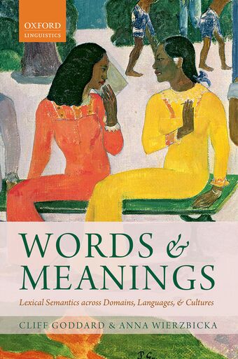 Words and Meanings book cover