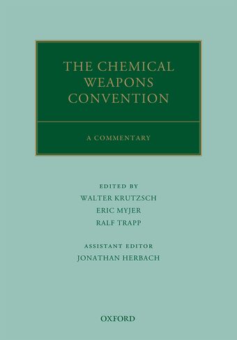 The Chemical Weapons Convention book cover