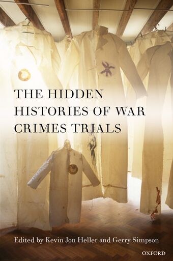The Hidden Histories of War Crimes Trials book cover