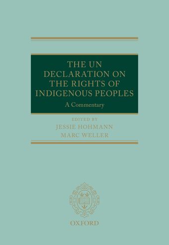 The UN Declaration on the Rights of Indigenous Peoples book cover
