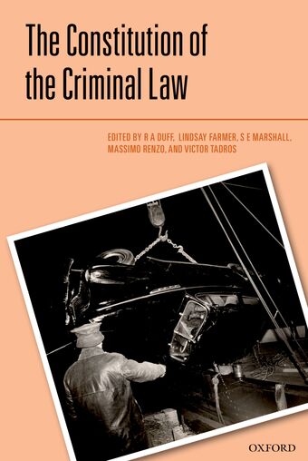 The Constitution of the Criminal Law book cover