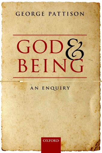 God and Being book cover