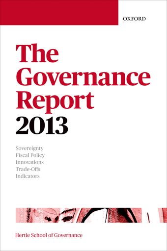 The Governance Report 2013 book cover