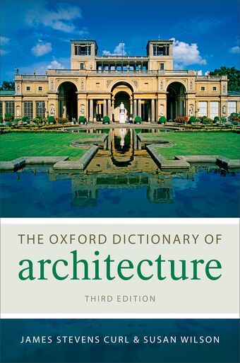 The Oxford Dictionary of Architecture book cover
