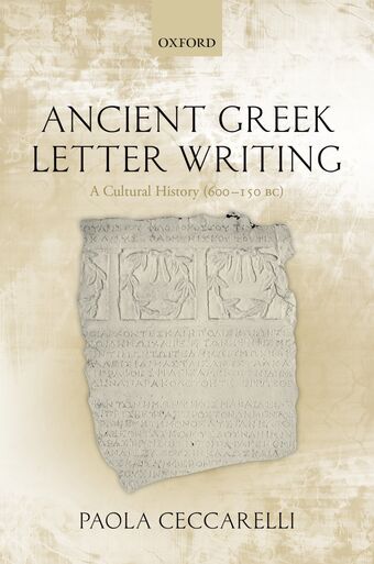 Ancient Greek Letter Writing book cover