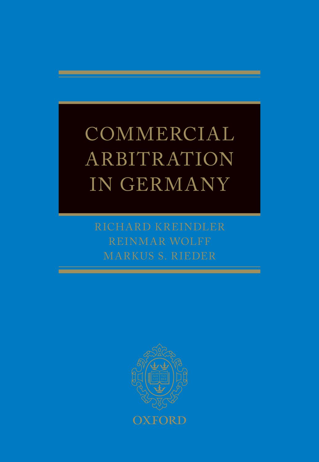 Commercial Arbitration in Germany book cover