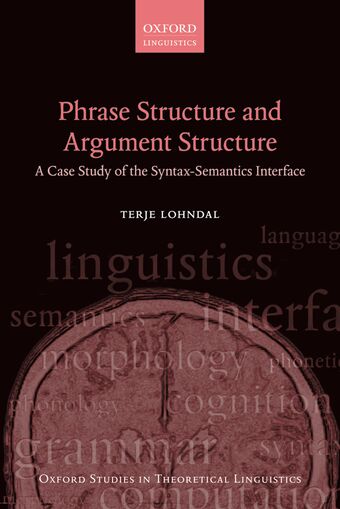 Phrase Structure and Argument Structure book cover
