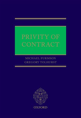 Privity of Contract book cover
