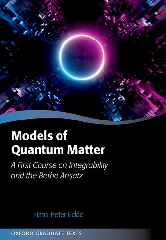Models of Quantum Matter book cover