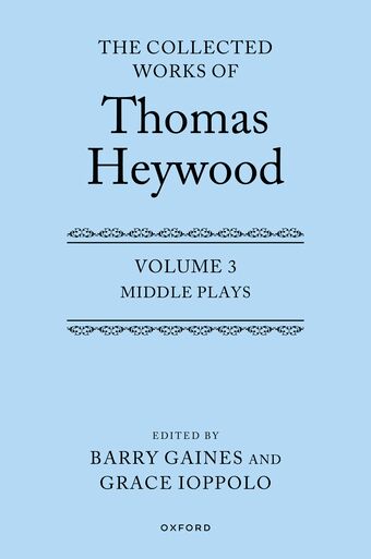 Middle Plays book cover