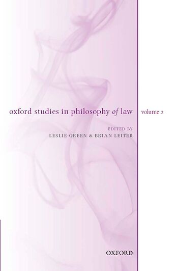 Oxford Studies in Philosophy of Law book cover