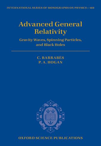 Advanced General Relativity book cover